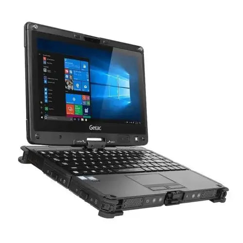 BMW + MERCEDES + LAPTOP GETAC V110 RUGGED CONVERTIBLE TOUCH CORE I5 8GB RAM SSD PEN WATERPROOF QUANTUM OBD