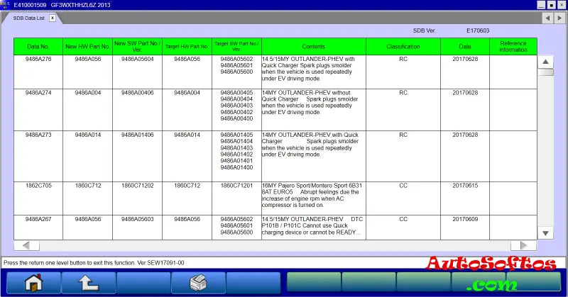 ✅Mitsubishi ECU Rewrite ROM Data (2009-2019) FOR MUT 3 SOFTWARE Multilingual AUTO DIAGNOSTIC OBD2 SOFTWARES