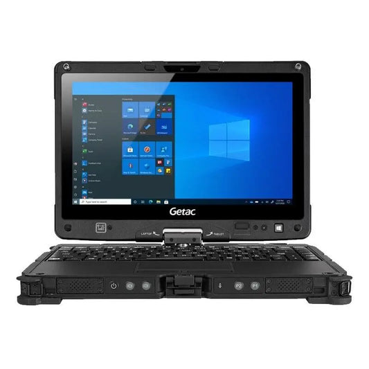 LAPTOP GETAC + BMW + MERCEDES + VW AUDI+ Jaguar Land rover + WURTH WOW V110 RUGGED CONVERTIBLE TOUCH CORE I5 8GB RAM SSD PEN WATERPROOF QUANTUM OBD