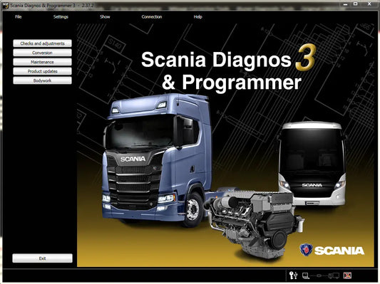 ✔️Scania SDP3 v2.37.2 Diagnostic & Programmer DEALER SOFTWARE VCI2 VCI3 OBD2 AUTO DIAGNOSTIC OBD2 SOFTWARES