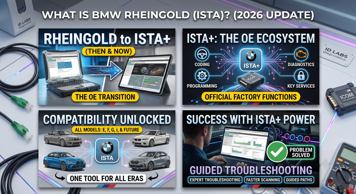 What Is BMW Rheingold (ISTA)? Complete Guide for Diagnostics, Programming & Coding (2026) QUANTUM OBD