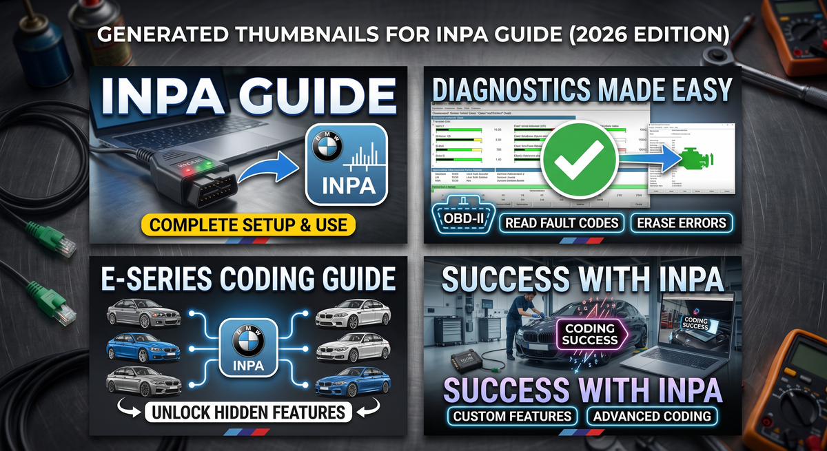 BMW INPA Guide (2026): Installation, Features & Troubleshooting QUANTUM OBD