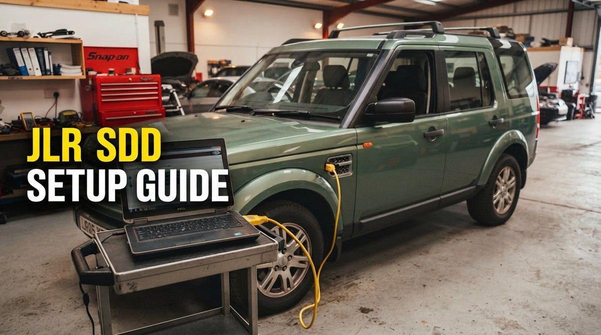 JLR SDD Complete Guide QUANTUM OBD