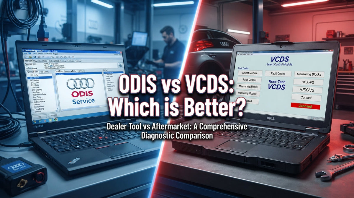 ODIS vs VCDS Comparison QUANTUM OBD