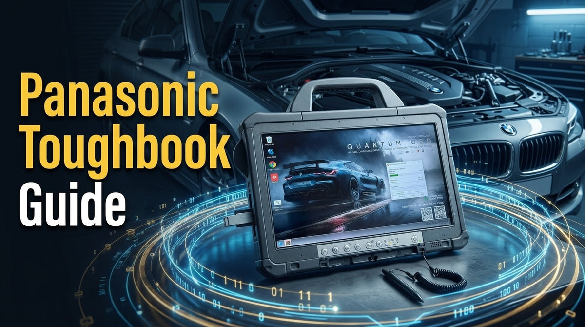 Panasonic Toughbook for Diagnostics QUANTUM OBD