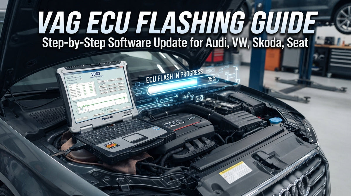 How to Flash VW ECU Using ODIS QUANTUM OBD