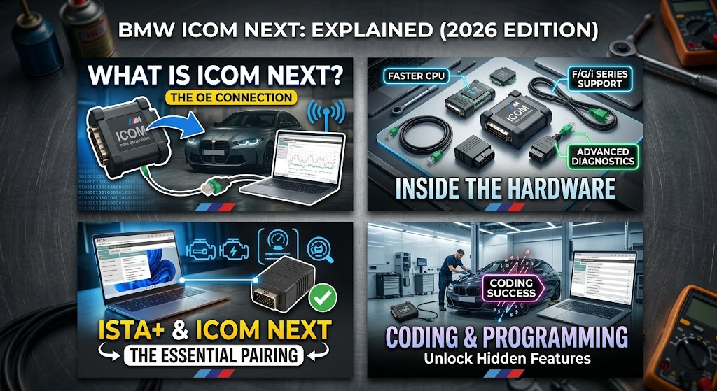 BMW ICOM NEXT Complete Guide (2026) QUANTUM OBD