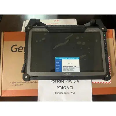 PORSCHE PIWIS GETAC PT4G FULL KIT READY TO USE ORIGINAL GRNUINE QUANTUM OBD