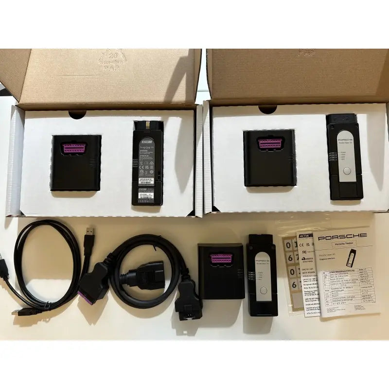 Porsche PT4G PTG4 VCI Kit Original OEM work with PIWIS 3 4 System QUANTUM OBD