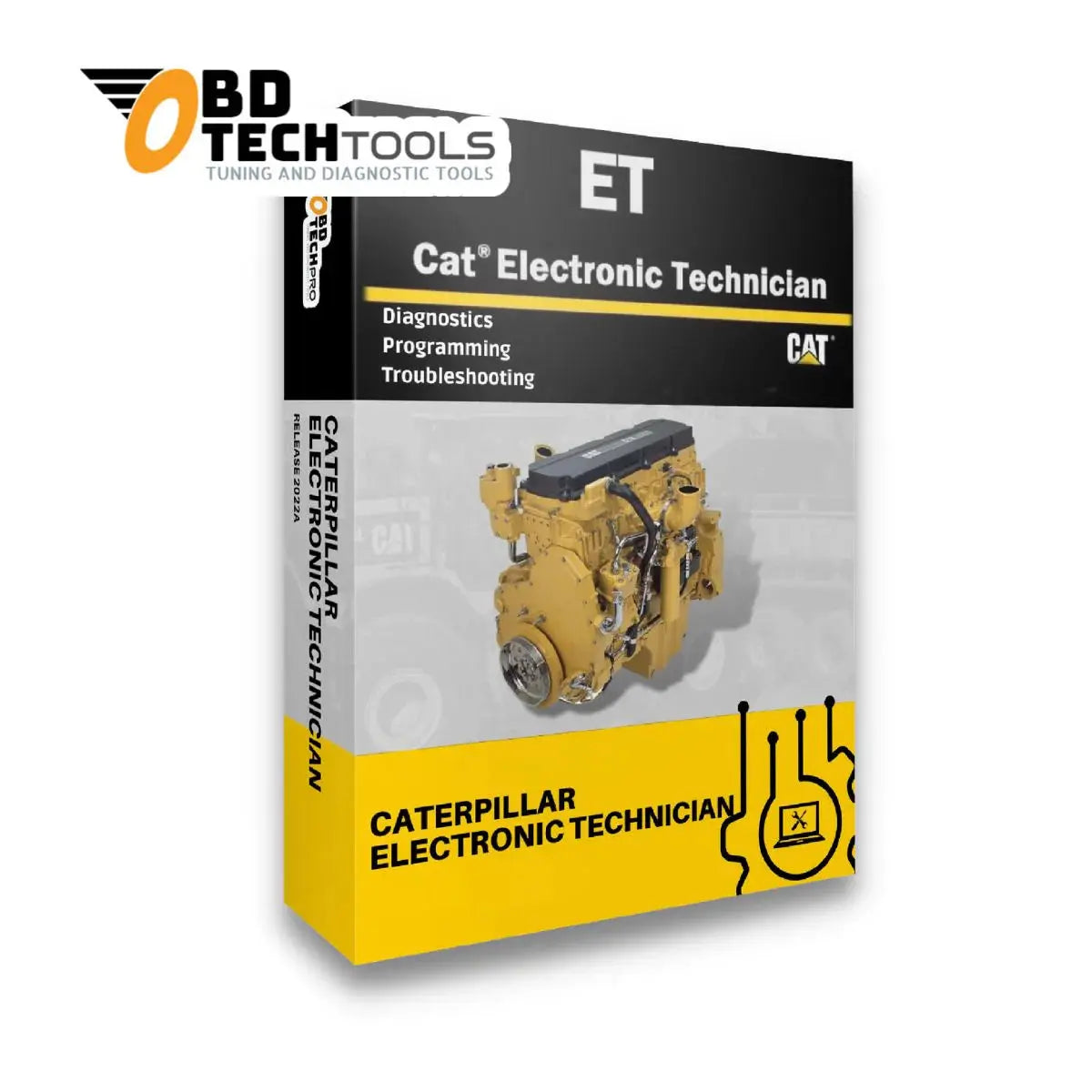 CAT ET Software 2025 Caterpillar Electronic Technician Diagnostic Software Installation Service QUANTUM OBD