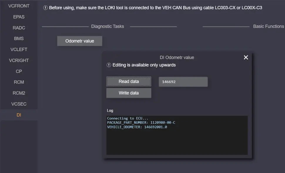Loki Tesla Diagnostic Kit Programming Key QUANTUM OBD