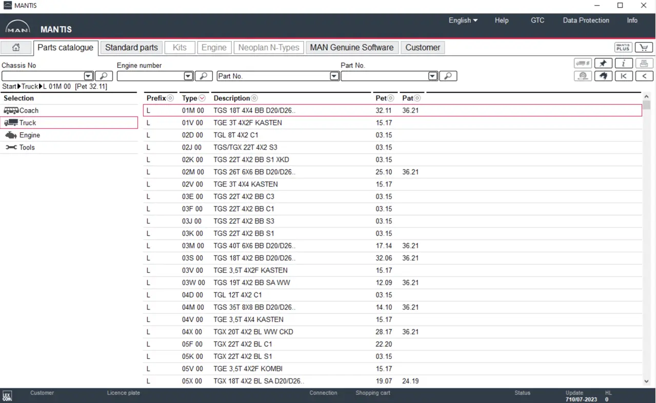 ✅ MAN Mantis EPC 08.2023 Electronic Parts Catalogue - Remote Install ( We install for you ) QUANTUM OBD