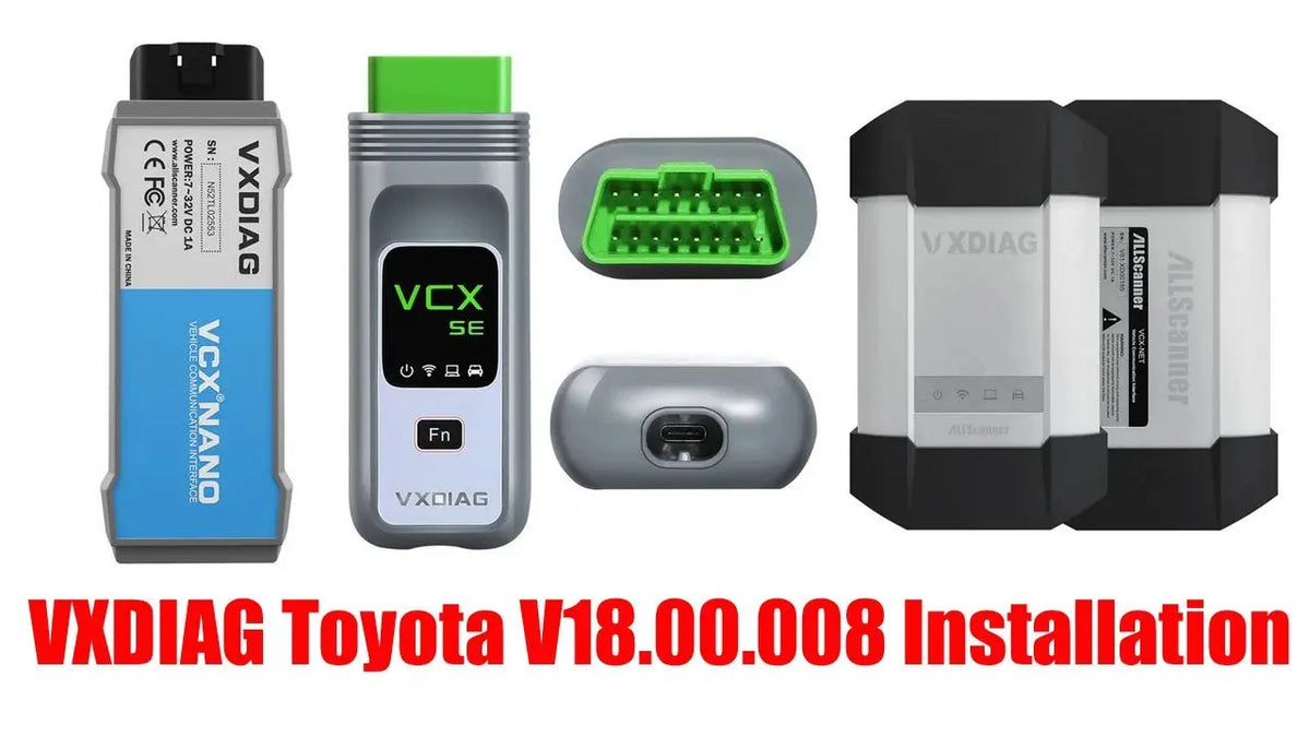 Toyota Techstream VCI VCX-DoIP / VCX SE Diagnostic Programming Tool ...