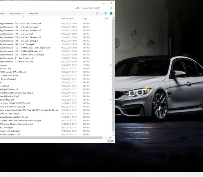 ✅20% DISCOUNT - BMW E-SYS PDF GUIDES TUTORIALS FOR CODING IN BMW E-SYS ✔️ AUTO DIAGNOSTIC OBD2 SOFTWARES