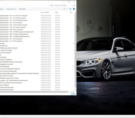✅20% DISCOUNT - BMW E-SYS PDF GUIDES TUTORIALS FOR CODING IN BMW E-SYS ✔️ AUTO DIAGNOSTIC OBD2 SOFTWARES
