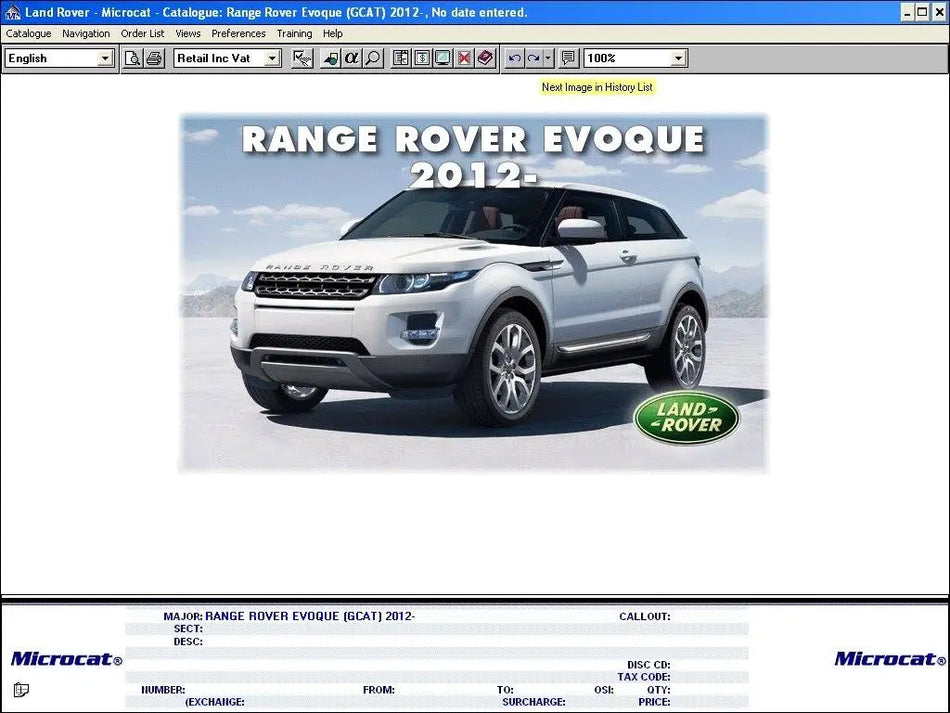 ✅Microcat Land Rover 12.2014 Multilingual SOFTWARE PARTS CATALOGUE EPC REPAIR AUTO DIAGNOSTIC OBD2 SOFTWARES