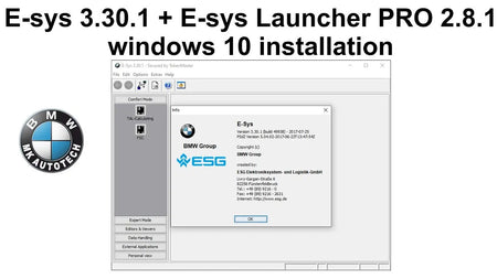 ✅20% DISCOUNT - BMW E-SYS PDF GUIDES TUTORIALS FOR CODING IN BMW E-SYS ✔️ AUTO DIAGNOSTIC OBD2 SOFTWARES