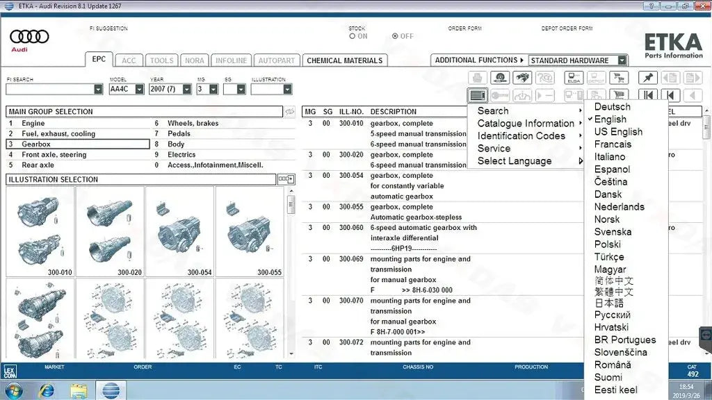 ✔️ 2023 ETKA ONLINE ELECTRONIC PARTS CATALOGUE AUDI VW SKODA SEAT COMMERCIAL AUTO DIAGNOSTIC OBD2 SOFTWARES