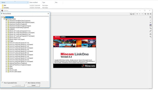 Komatsu Forklift Link One Spare Parts Catalog EPC QUANTUM OBD