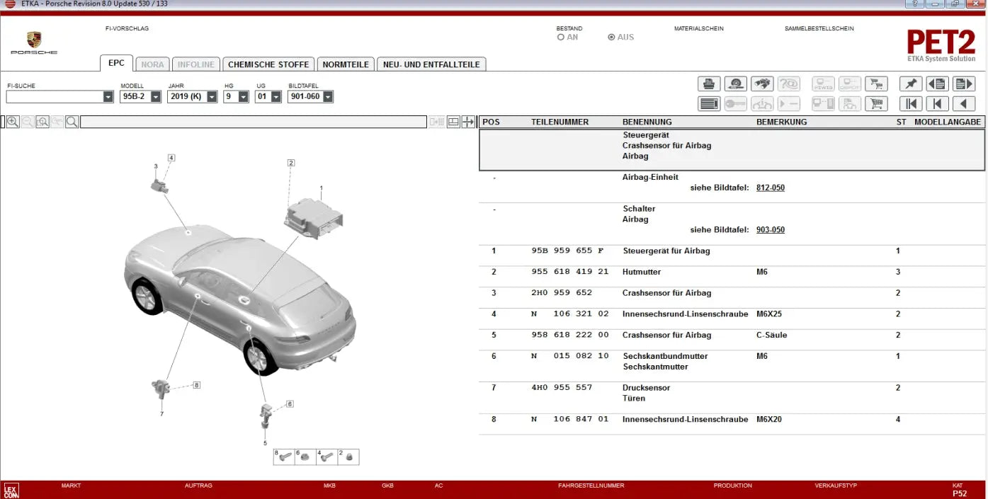 ✅ 2023 PET2 Porsche Electronic PARTS CATALOG EPC SOFTWARE PROGRAM SOFTWARE AUTO DIAGNOSTIC OBD2 SOFTWARES