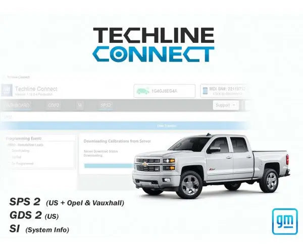 1 YEAR - ONLINE GM VAUXHAL OPEL GDS TECHLINE CONNECT SPS SUBSCRIPTION GDS2 2023 AUTO DIAGNOSTIC OBD2 SOFTWARES