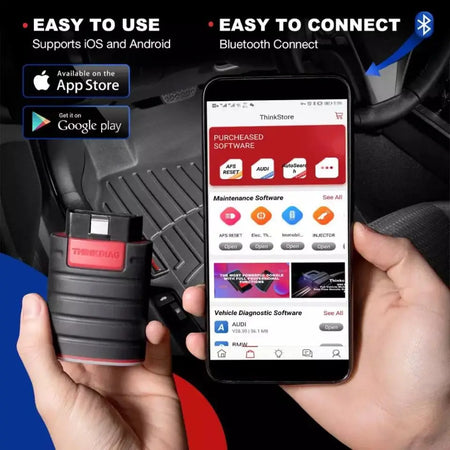 L322 LR3 Diagnostic Interface ThinkDiag 2022 Elite Verion Full Software OBD2 Scanner LAND ROVER RANGE ROVER Suspension Callibration L322 L405 TPMS Diagnostic Service Reset Fault Delete Injector Adaption QUANTUM OBD
