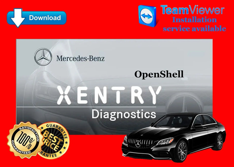 DISCOUNTED ✔️ 03.2023 NEW VERSION Mercedes Benz Star Diagnostic XENTRY Program DAS WIS EWA ASRA Tool C3 C4 C5 C6 + FULL REMOTE INSTALLATION AUTO DIAGNOSTIC OBD2 SOFTWARES