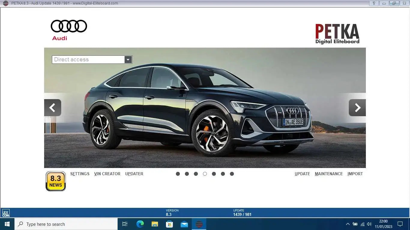 ✔️ 2023 ETKA ONLINE ELECTRONIC PARTS CATALOGUE AUDI VW SKODA SEAT COMMERCIAL AUTO DIAGNOSTIC OBD2 SOFTWARES