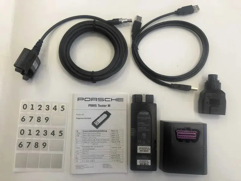 2023 GENUINE ORIGINAL Porsche PIWIS 3 III Diagnostic Tool V 40 PT3G AUTO DIAGNOSTIC OBD2 SOFTWARES