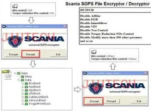 Scania SOPS Encrypter  Decrypter SOFTWARE + XMLeditor Download VCI2 VCI3 OBD AUTO DIAGNOSTIC OBD2 SOFTWARES