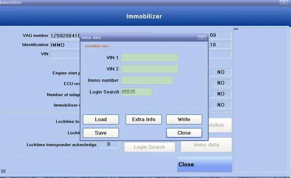 VAG DASH CAN V5.29 VW / SEAT / SKODA  Instrument Clusters Recalibrate Or Correct The Odometer Read Out The Login SKC AUTO DIAGNOSTIC OBD2 SOFTWARES