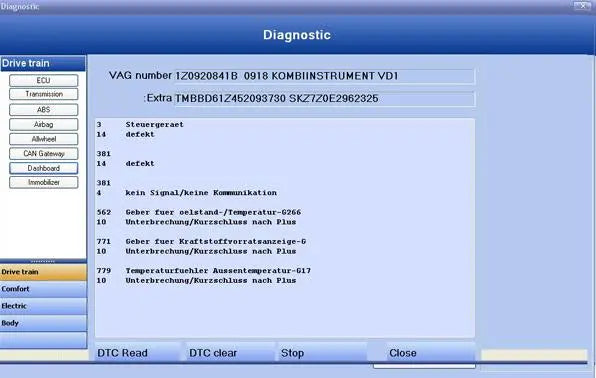 VAG DASH CAN V5.29 VW / SEAT / SKODA  Instrument Clusters Recalibrate Or Correct The Odometer Read Out The Login SKC AUTO DIAGNOSTIC OBD2 SOFTWARES