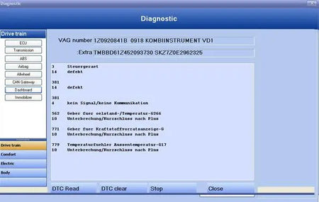 VAG DASH CAN V5.29 VW / SEAT / SKODA  Instrument Clusters Recalibrate Or Correct The Odometer Read Out The Login SKC AUTO DIAGNOSTIC OBD2 SOFTWARES